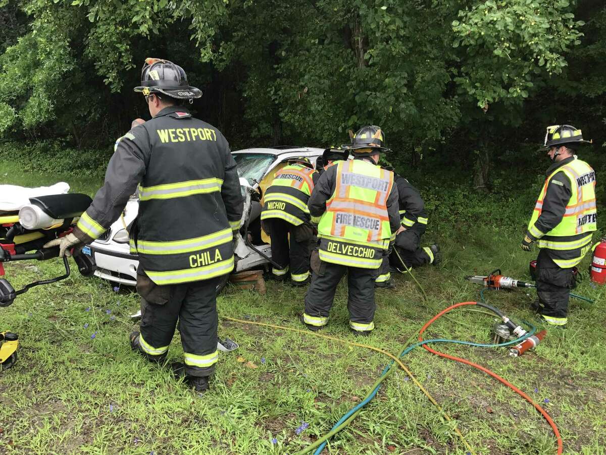 Six injured in Westport car crash