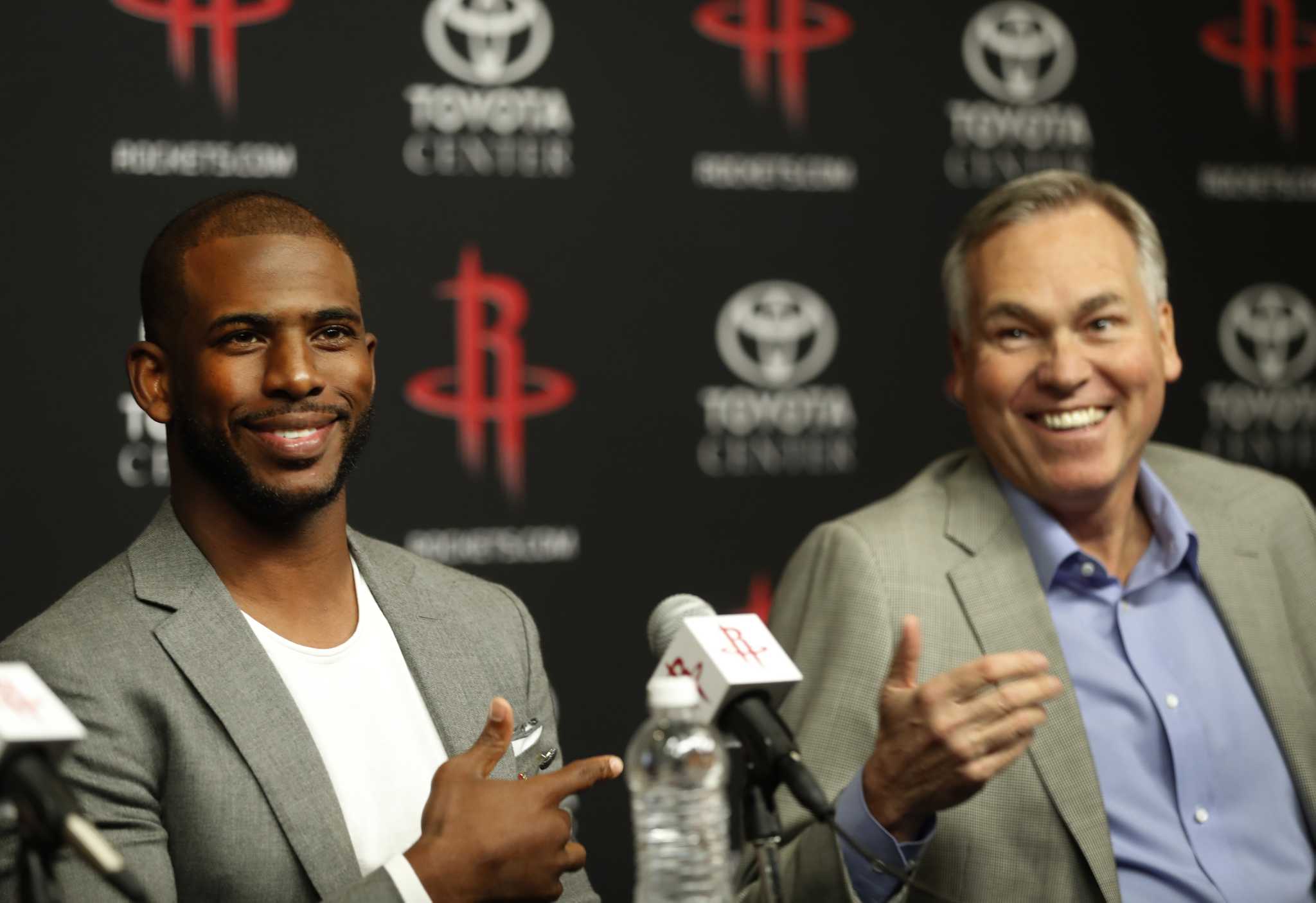 Rockets to hold rally inside Toyota Center for Chris Paul - ClutchFans