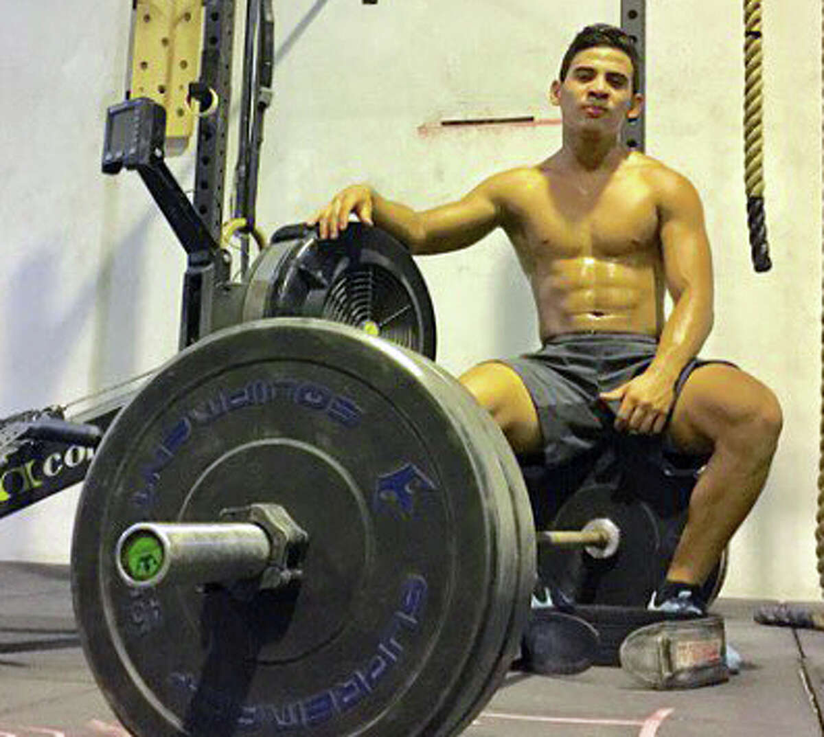 Wilson Roman, 17, beat out tens of thousands of competitors to win a spot in the international CrossFit Games in Madison, Wisconsin. He is struggling to secure a visa that would allow him to travel to the United States for the August events. (Courtesy of trainer Connor Martin)