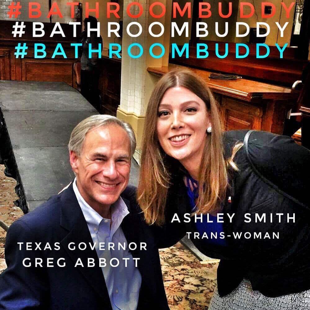 Greg Abbott Trolled With Photo By San Antonio Activist After Campaign Announcement