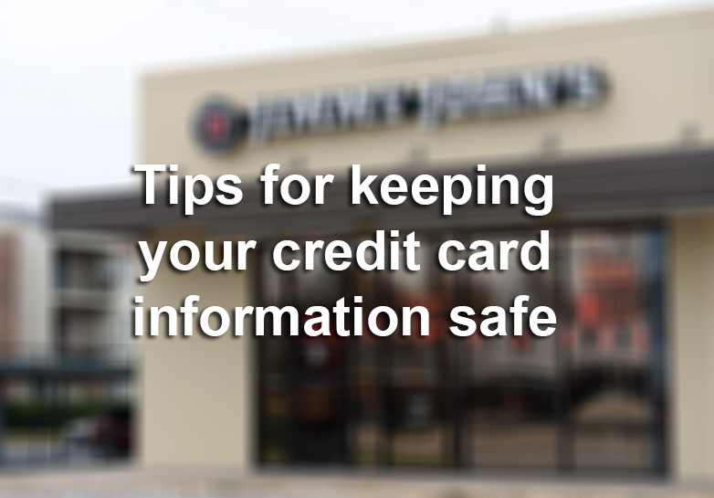 Credit card safety tips