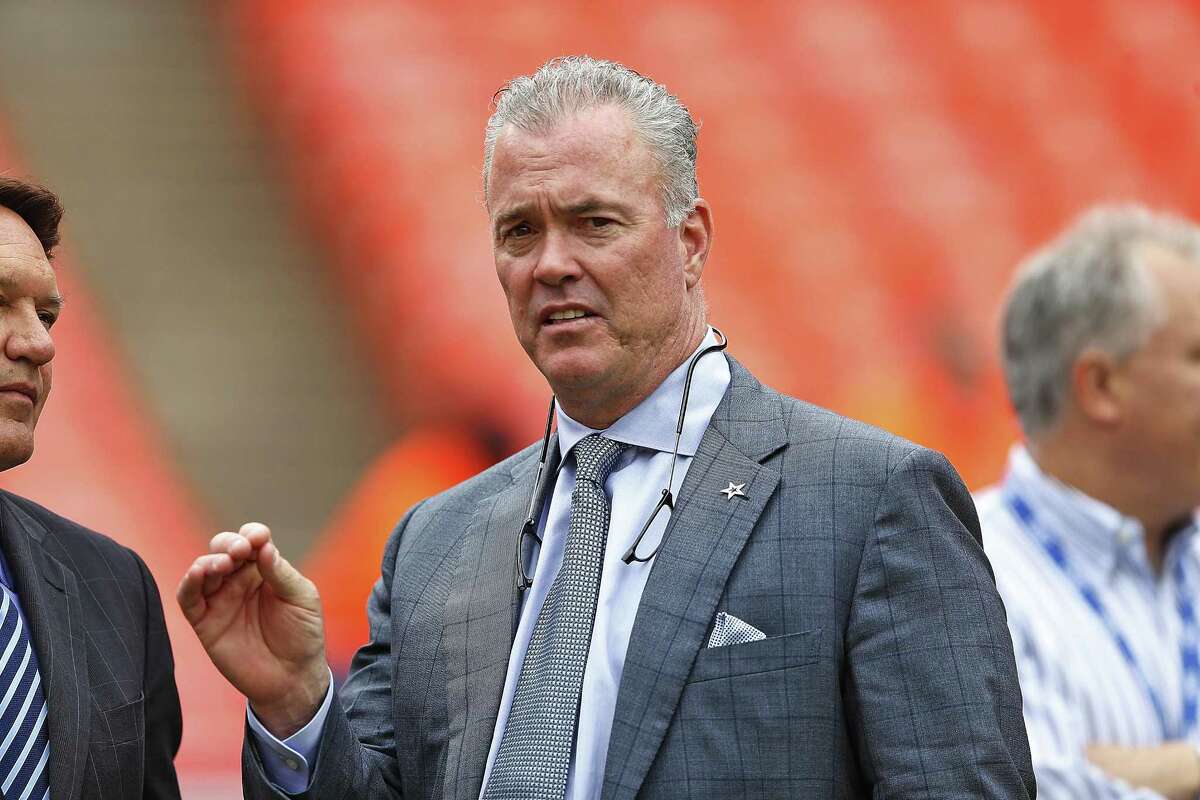 Dallas Cowboys chief operating offer Stephen Jones on Sept. 15, 2013 during a Cowboys game at Kansas City. Dallas lost 17-16 at Arrowhead Stadium.