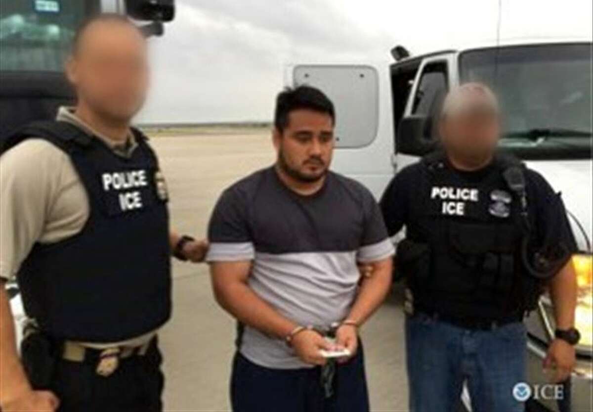 An immigration fugitive from El Salvador wanted for aggravated homicide was deported Thursday by officers with U.S. Immigration and Customs Enforcement's (ICE) Enforcement and Removal Operations (ERO) in Laredo.