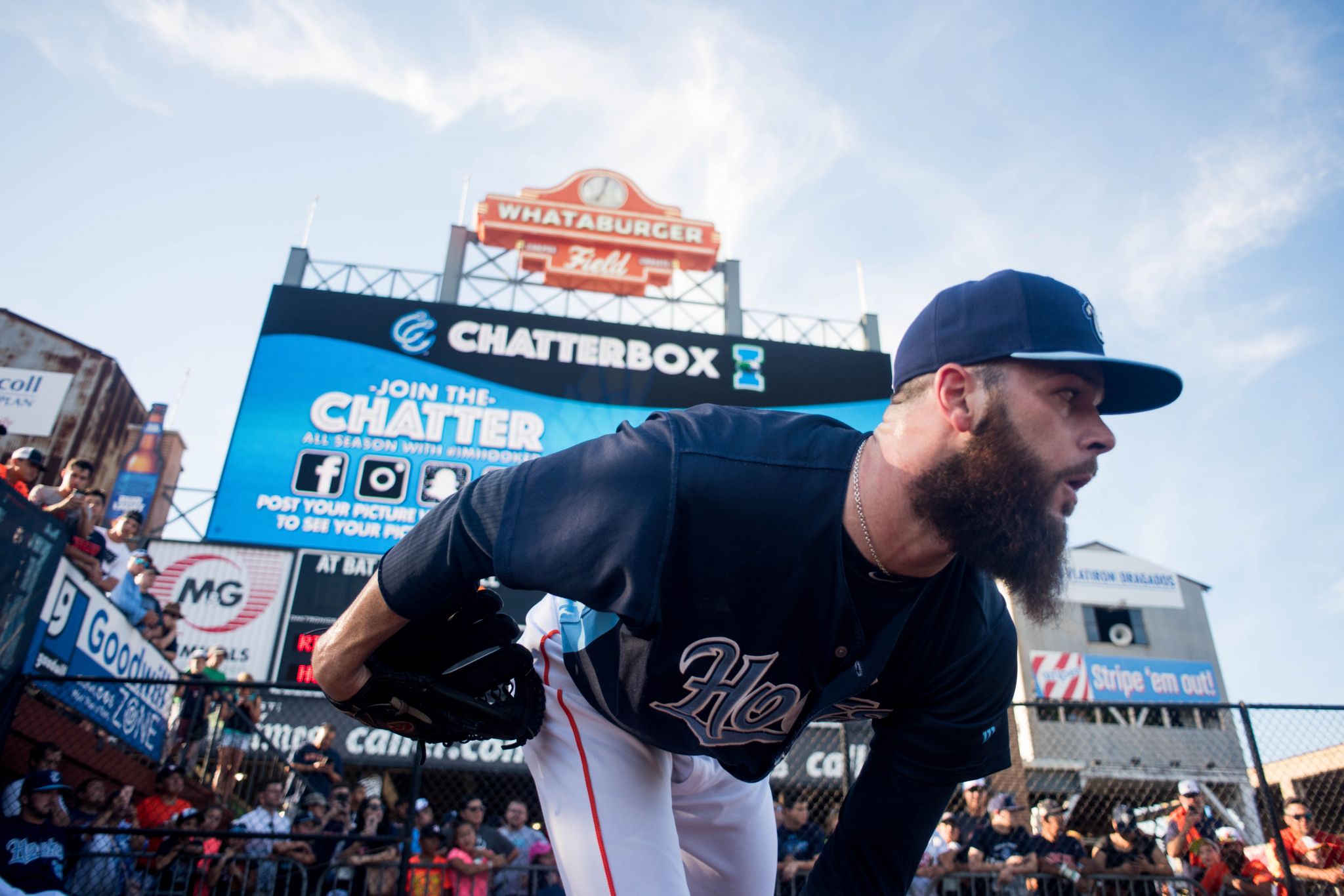 Astros' minor league stadium in Corpus Christi suffers only minor damage