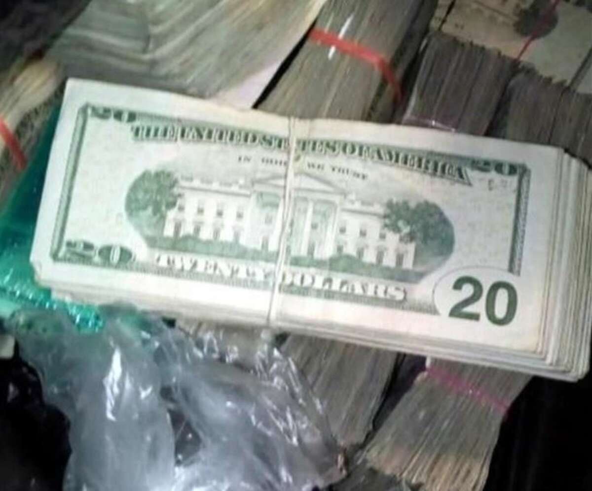 Mexican customs officers said they seized $108,500 over the weekend at World Trade Bridge. 