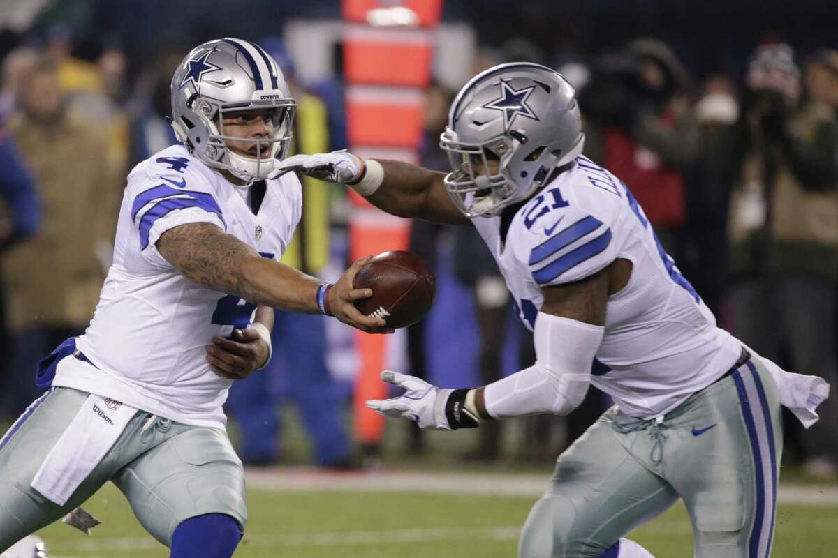 The league’s top rookie duo in quarterback Dak Prescott and running back Ezekiel Elliott helped lead the Cowboys to the playoffs as the No. 1 seed after a 13-3 campaign. Elliott faces a potential suspension this year by the NFL.