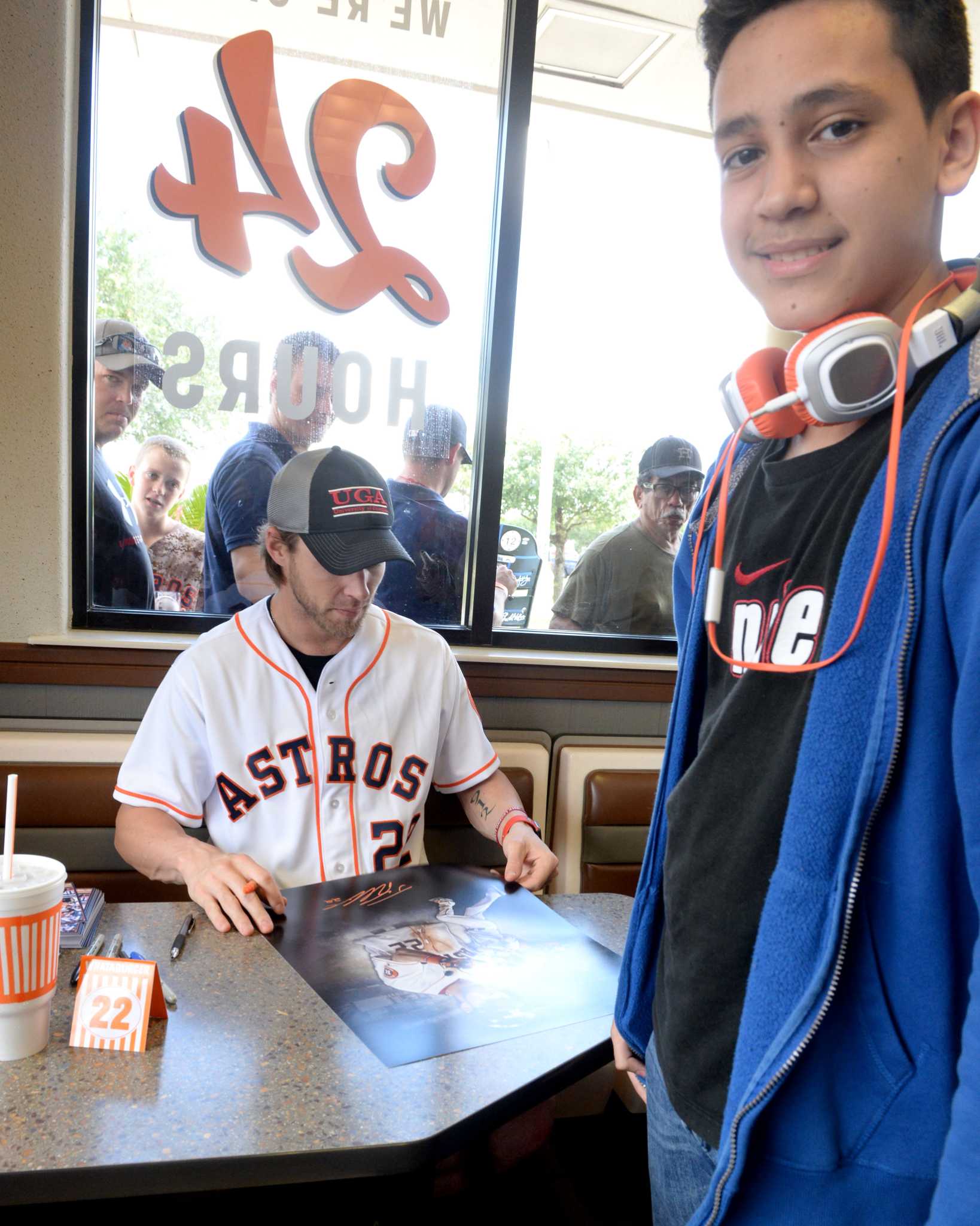 Houston Astros on X: Come out to @Whataburger at 11116 Fuqua St in Houston  n July 9th for an autograph appearance with Josh Reddick!   / X