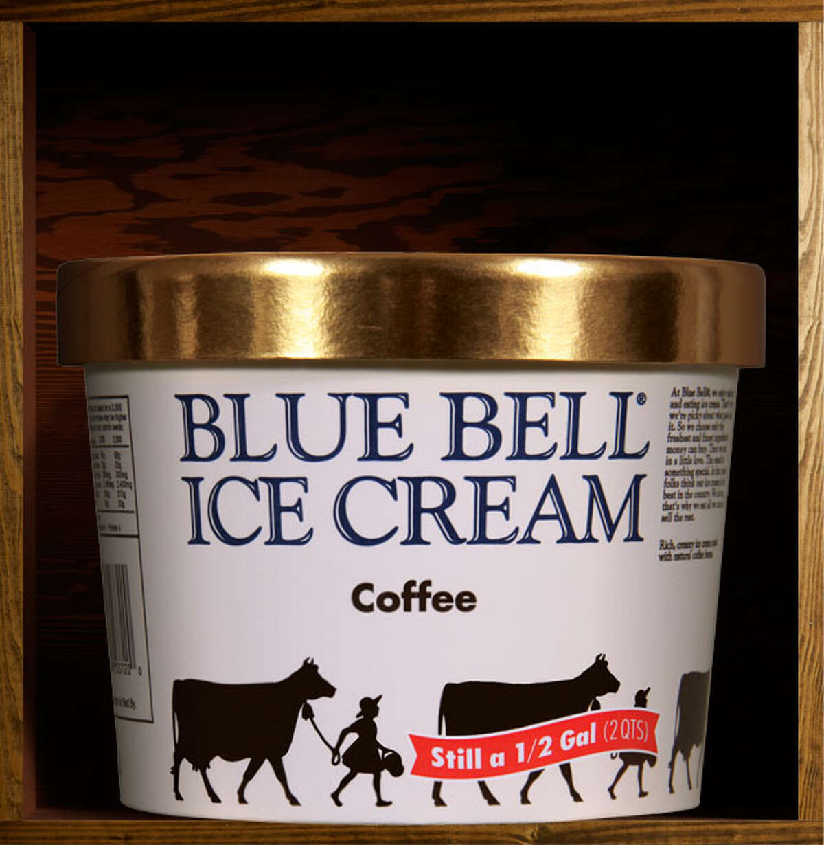 19. Coffee Blue Bell description: "Rich, creamy ice cream made with natural coffee beans." Editor's note: Leaves out ice cream fans who take their coffee black.