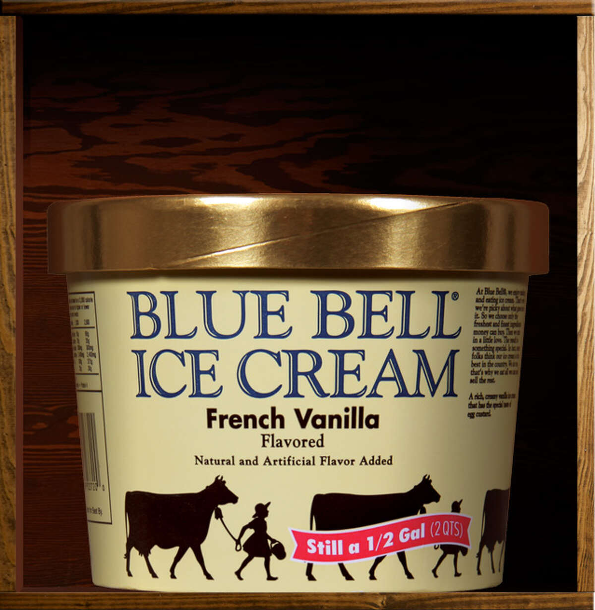 25. French Vanilla (tie) Blue Bell description: "Rich, creamy vanilla ice cream that has the special taste of egg custard." Editor's note: Let's be honest, the human taste bud cannot differentiate between three different flavors of vanilla.