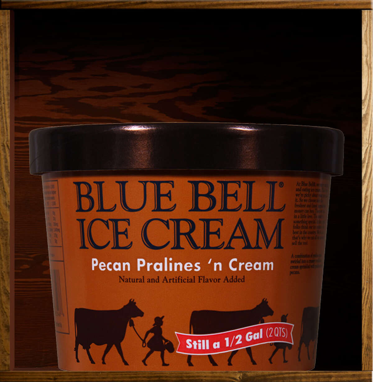 8. Pecan Pralines 'n Cream Blue Bell description: "A combination of praline sauce swirled into a creamy vanilla ice cream sprinkled with praline-coated pecans." Editor's note: Googling what a "praline" is may disqualify you from being Texan.