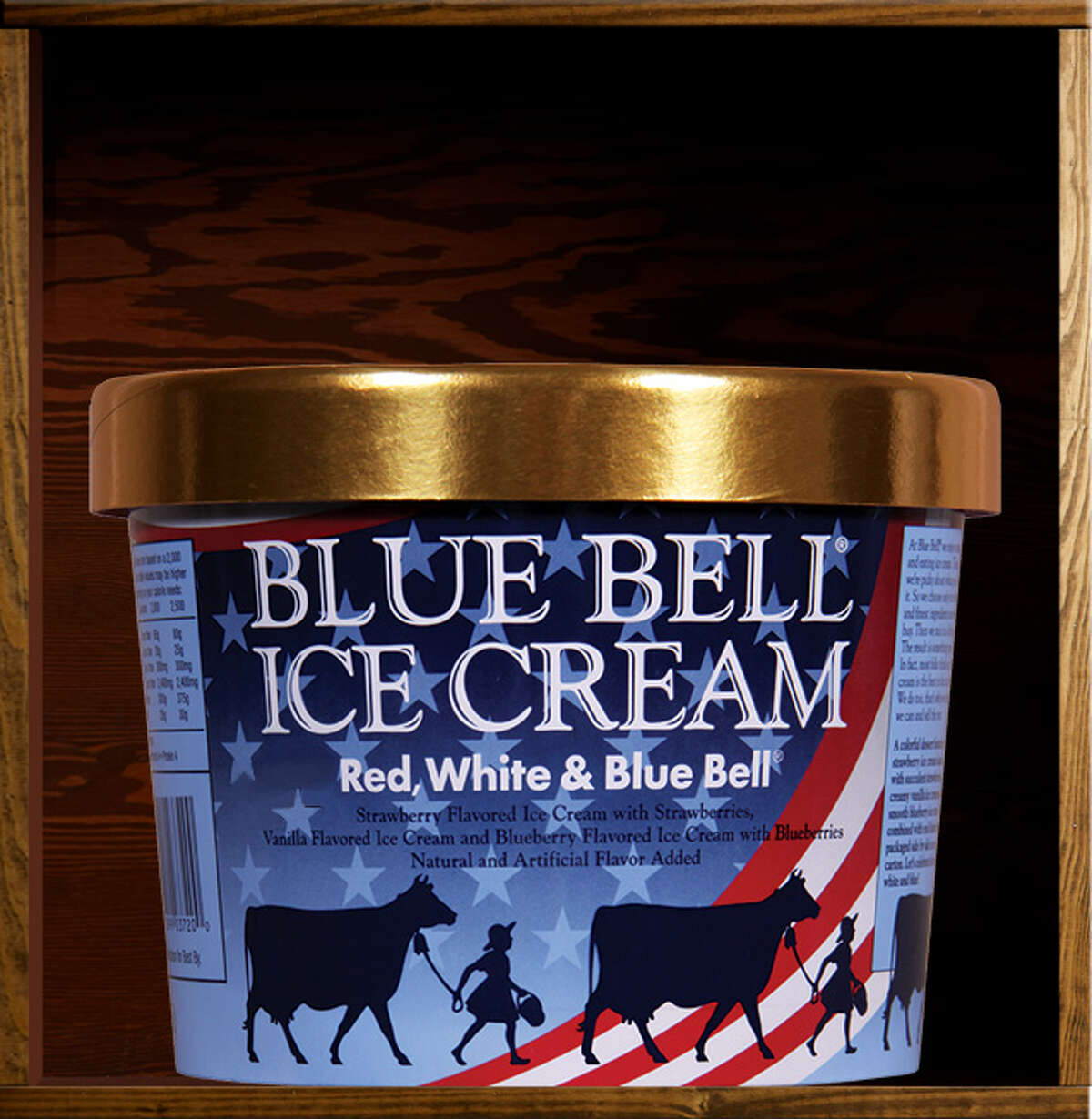 Blue Bell's new Raspberry Fudge Brownie and old fave Tin Roof now on shelves