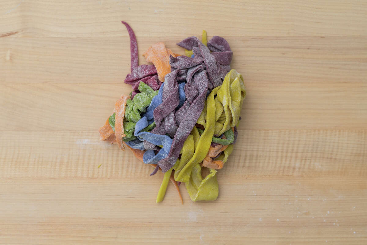 Meet the local artist making colorful pasta