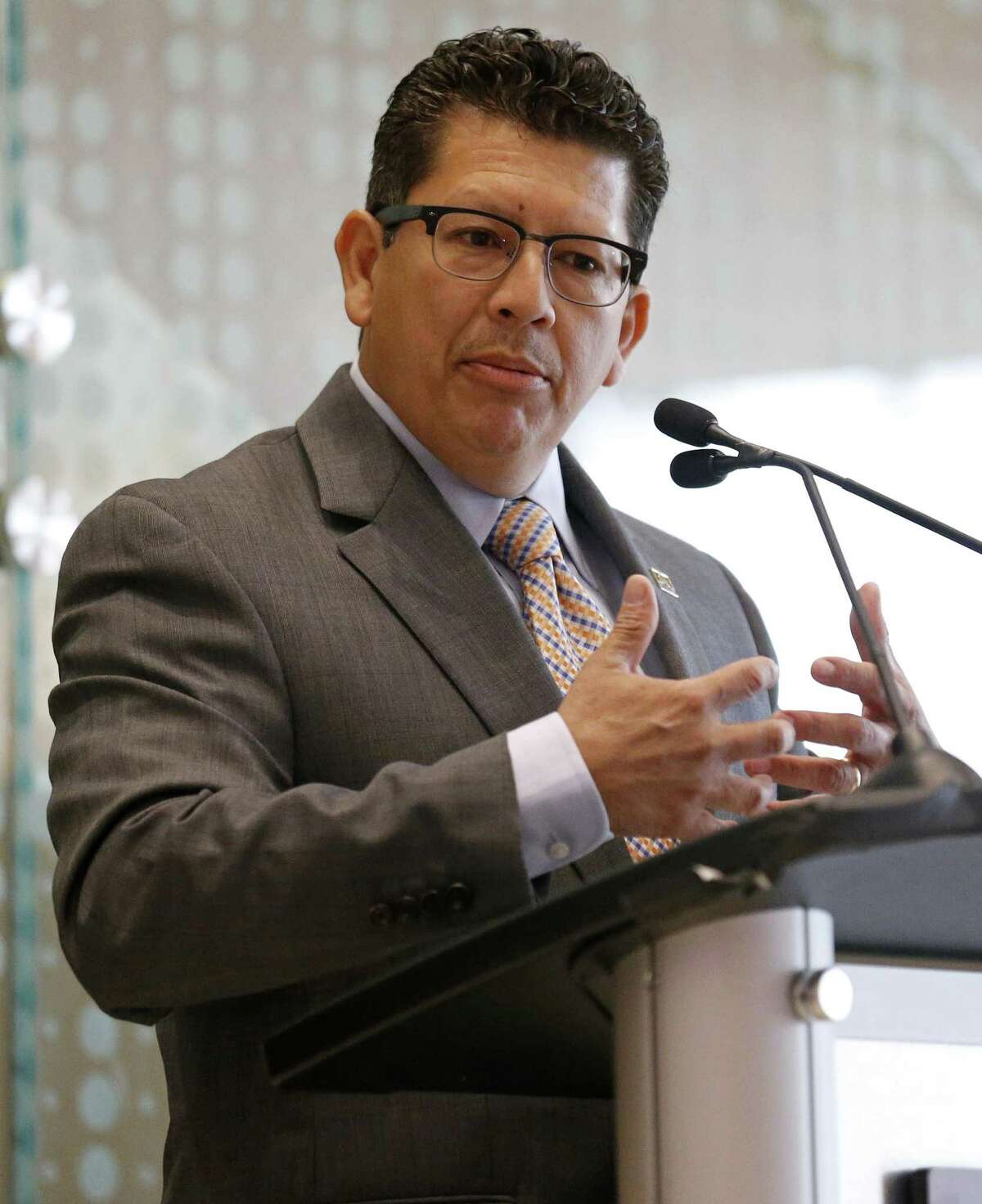 Richard Perez, President and CEO of the San Antonio Chamber of Commerce, was in Montreal Monday for a meeting of U.S., Mexican and Canadian chambers in support of the North American Free Trade Agreement.