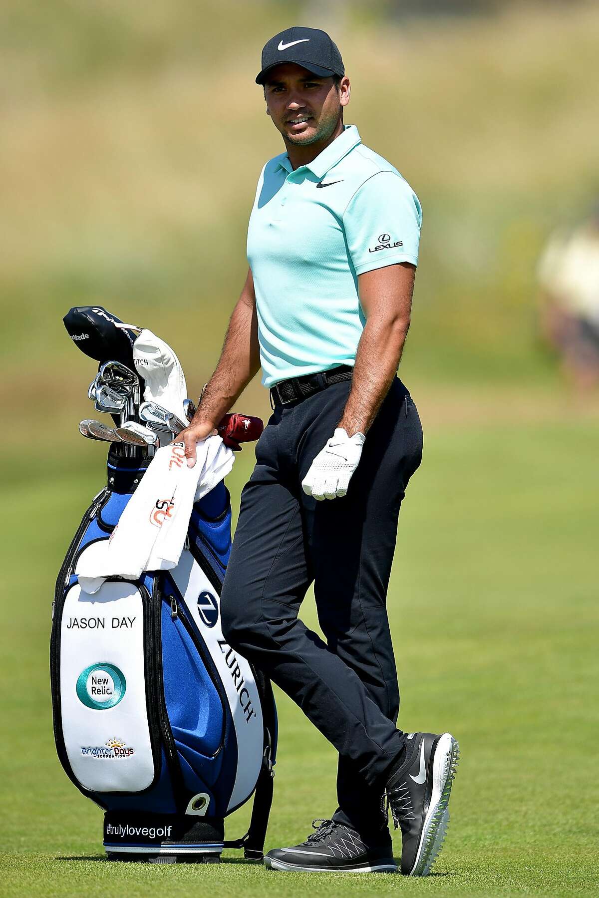 Jason Day at British Open with advice from Tiger, new perspective