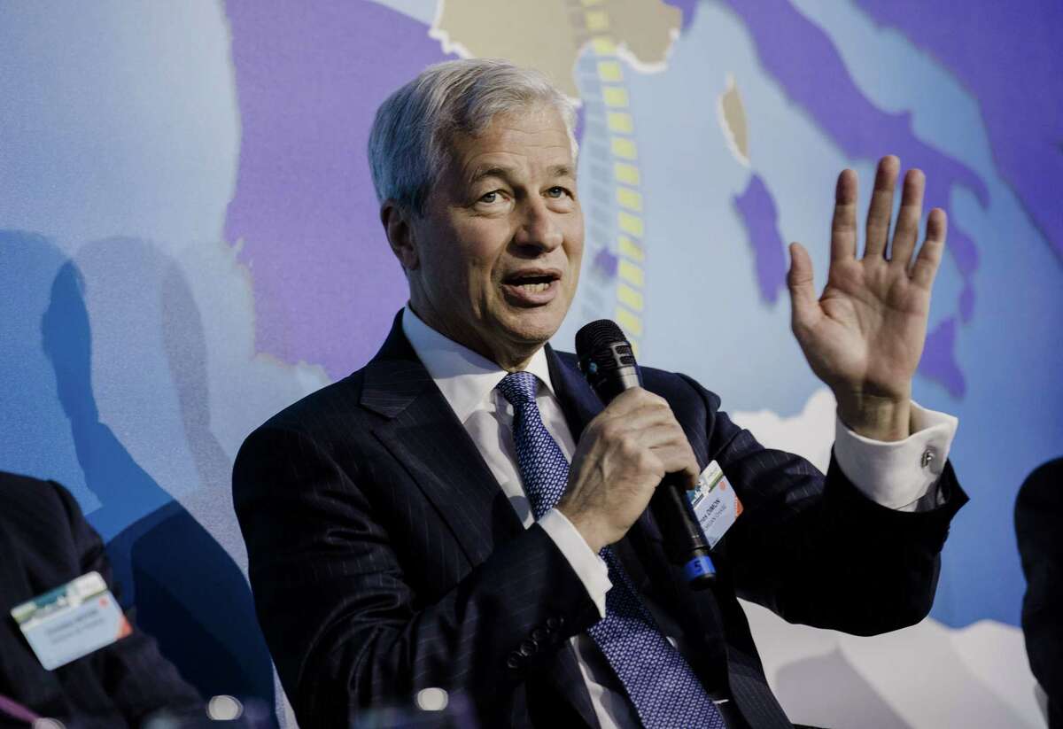 Jamie Dimon, CEO of JPMorgan Chase & Co., says U.S. politics are dysfunctional.