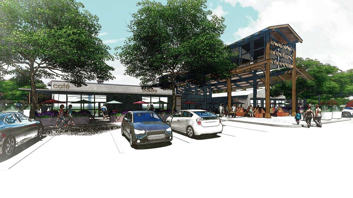 A rendering of the what's ahead for the Heights-area farmers market.