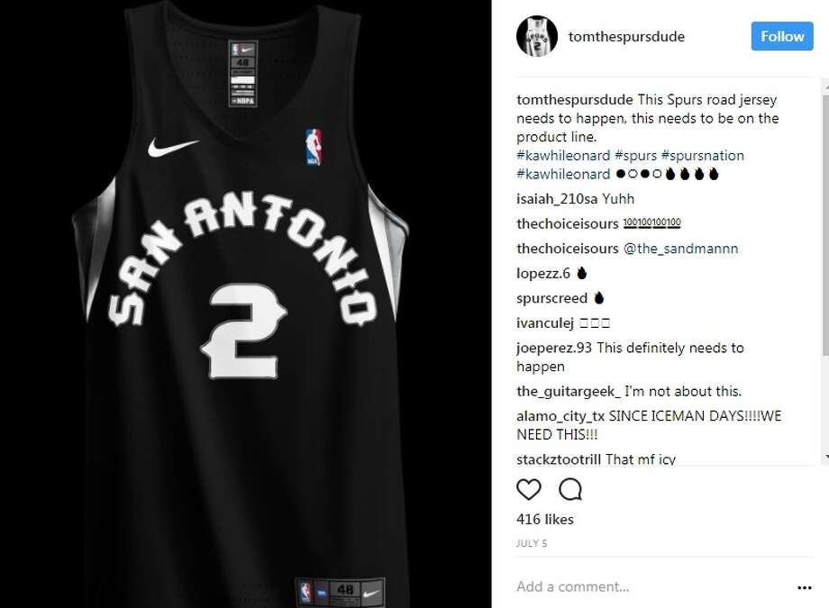 spurs jersey leak