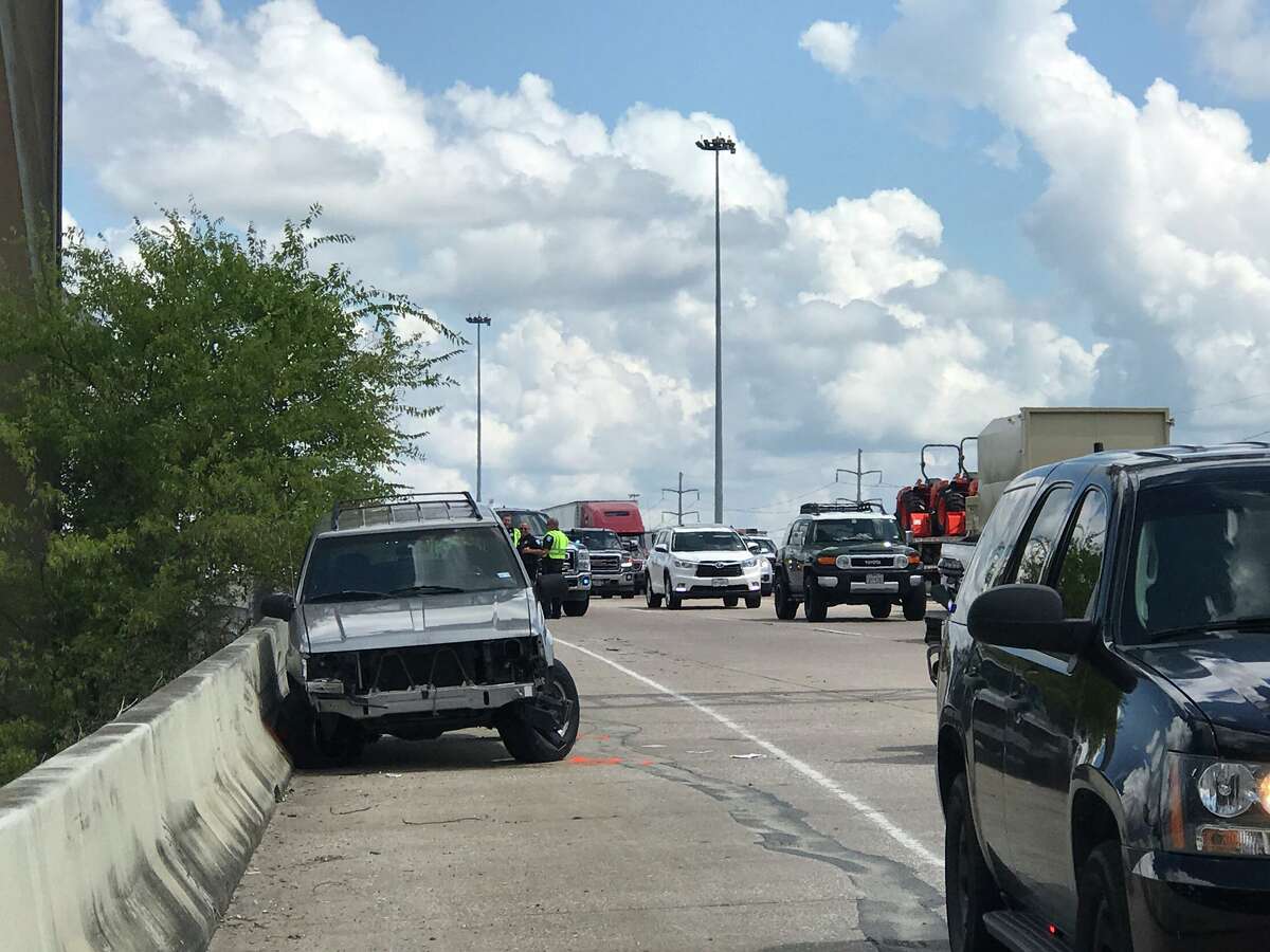 One fatality reported in a car wreck on Interstate 10 West near the Laurel Avenue exit July 20, 2017.
