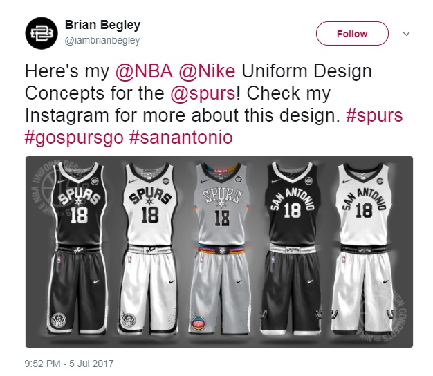 Here's when the Spurs will wear the new Fiesta jerseys and a new uniform  could be coming