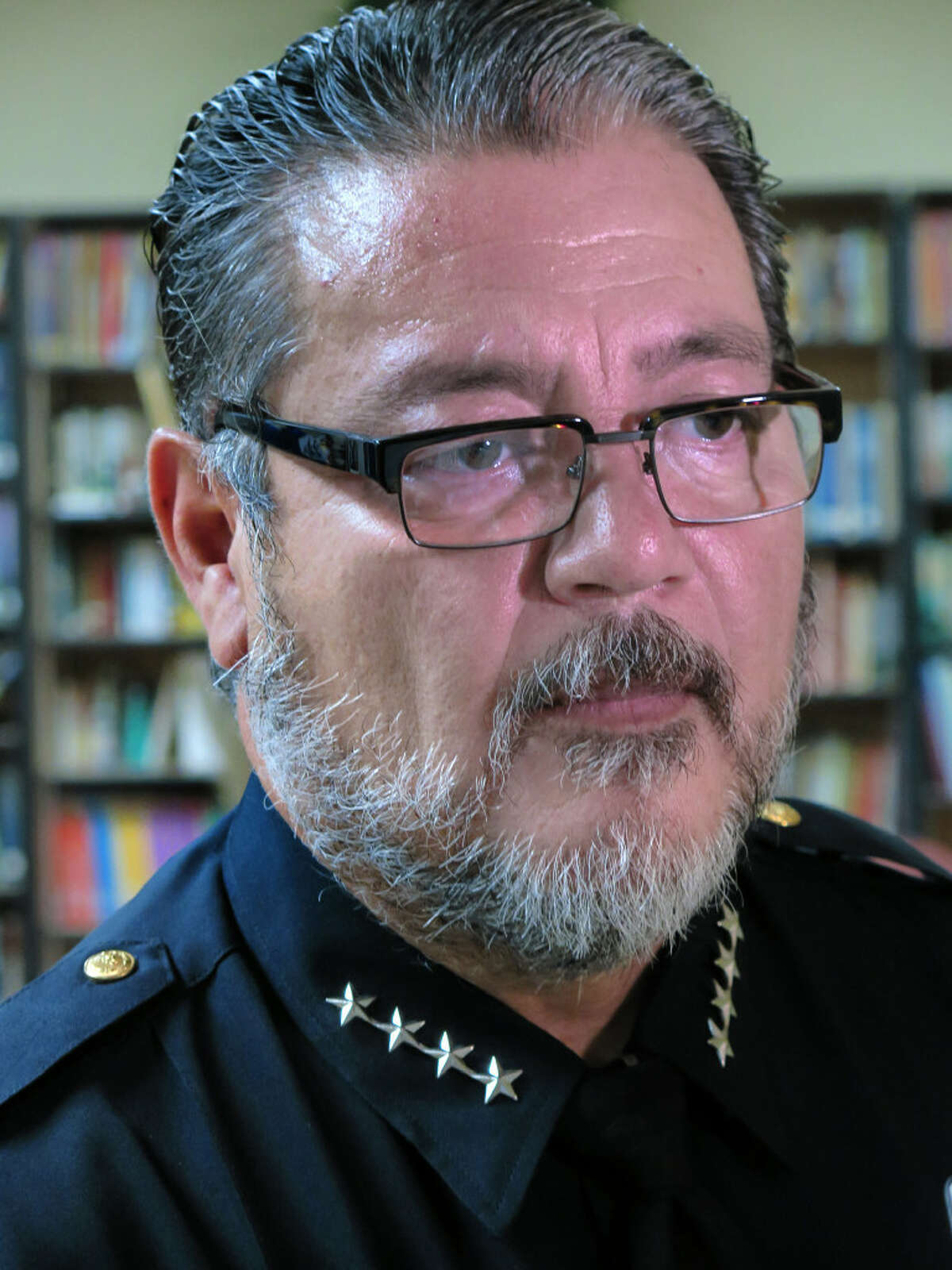 Rio Bravo Police Chief Rene Cervantes is pictured in this file photo.
