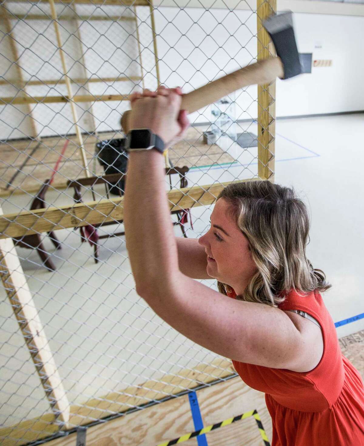 Axe throwing comes to Houston