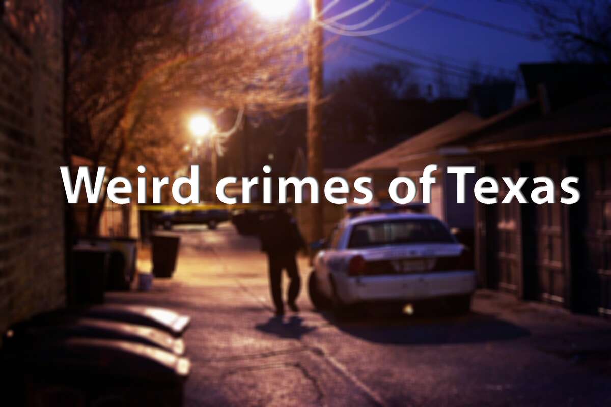 Click through to see the weirdest reasons Texans have been arrested in 2017.