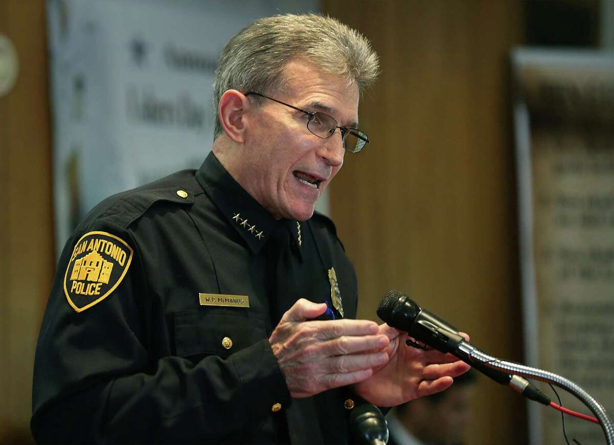 San Antonio Police Chief William McManus  "I am thankful that, for the meantime, we can focus our energy on our prime objectives of community policing, responding to calls for service and solving crimes."