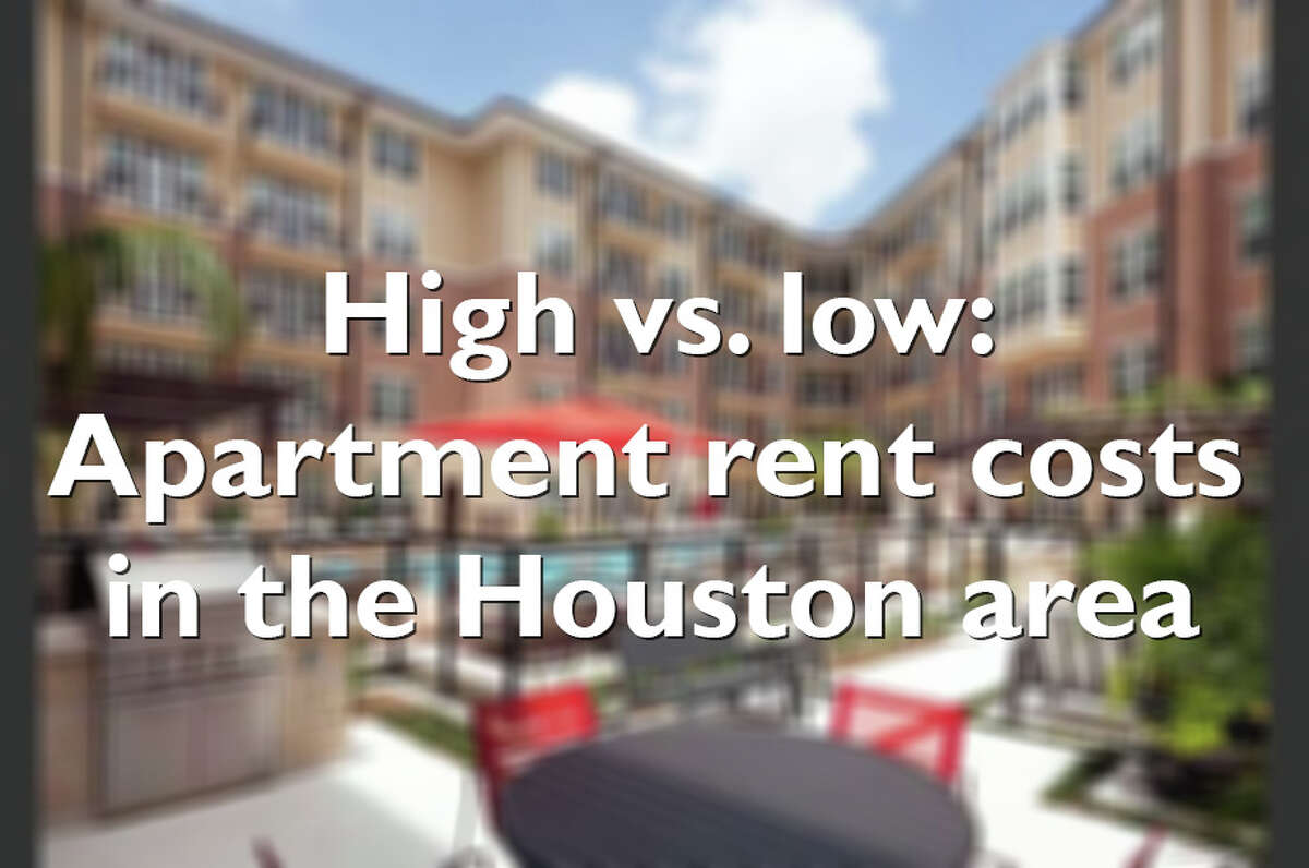 Keep going to see average apartment rents in Houston's more expensive neighborhoods, compared to cheaper options in the same general area.