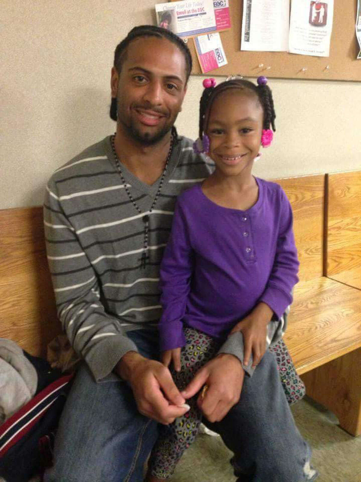 Mark Cannon with his daughter. (Provided)