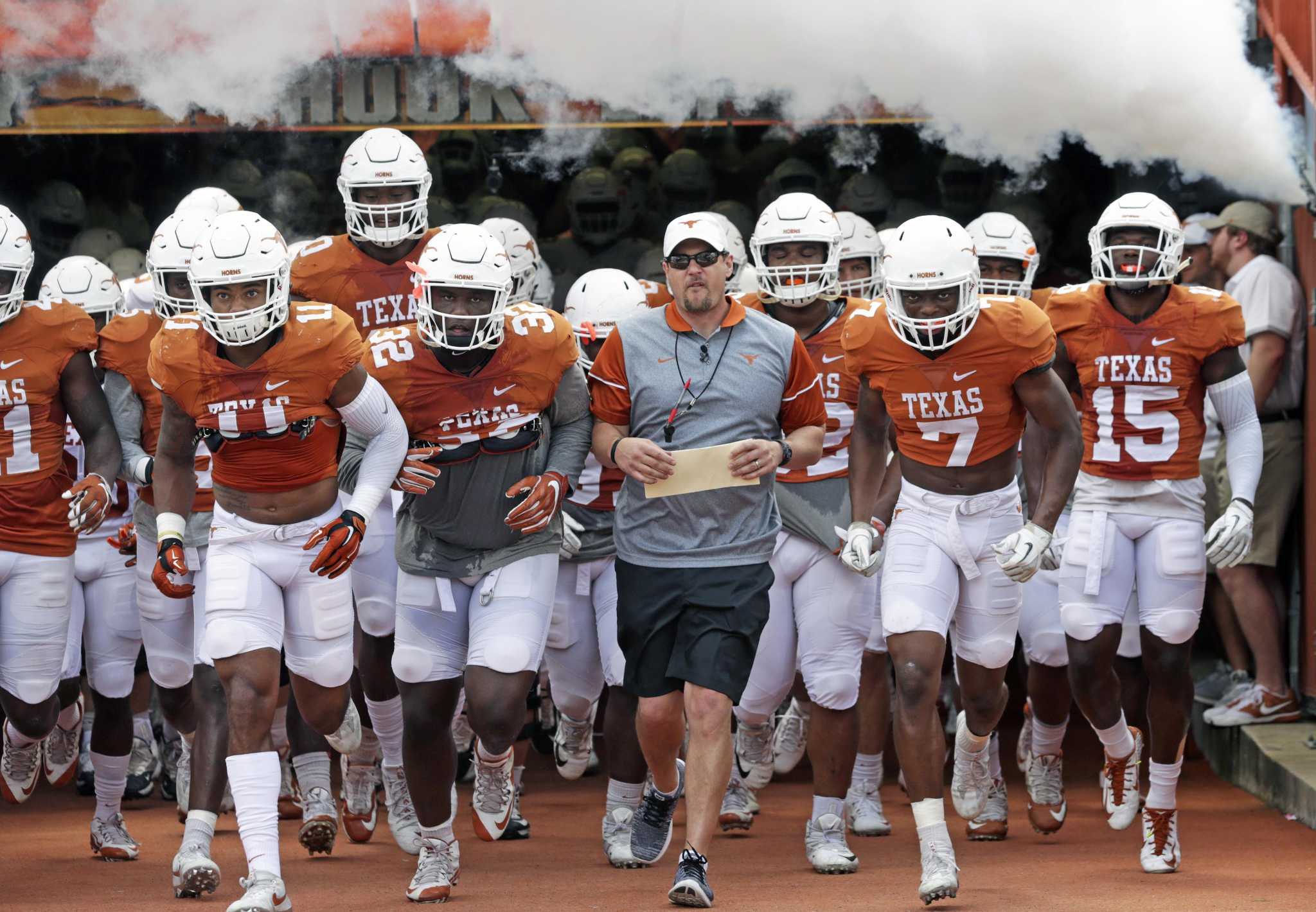 Texas sets time, date for annual orange-white spring game - San Antonio Express-News