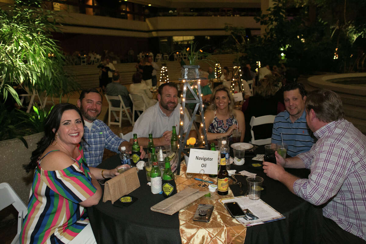 PUMPJACK PARADISE: Navigator Oil was among companies that sponsored a table for Pumpjack Paradise’s evening party.