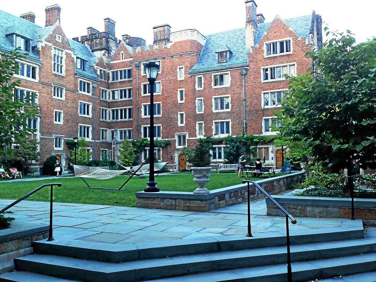 (Ed Stannard - New Haven Register) The quad at Calhoun College at Yale University in New Haven