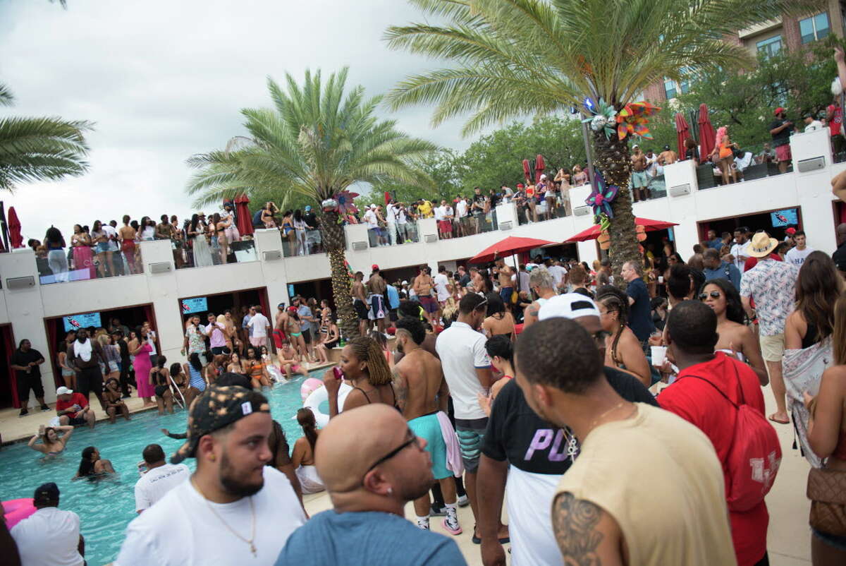 Drake’s Houston Appreciation Weekend pool party was city’s hottest event