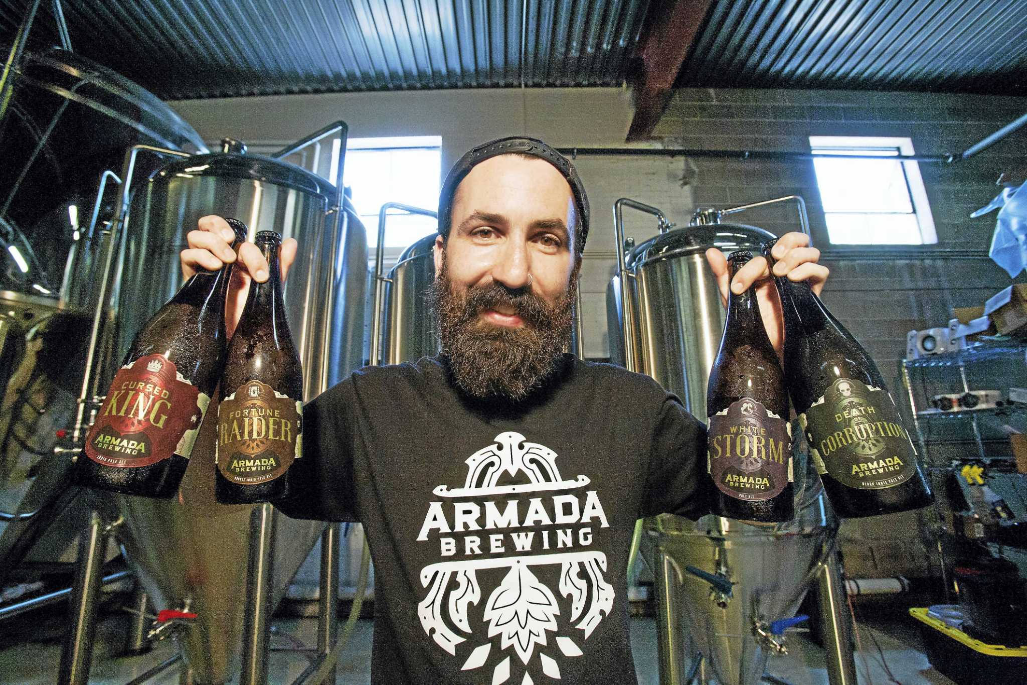 West Haven man hopes mythical tale of Armada s beers helps build