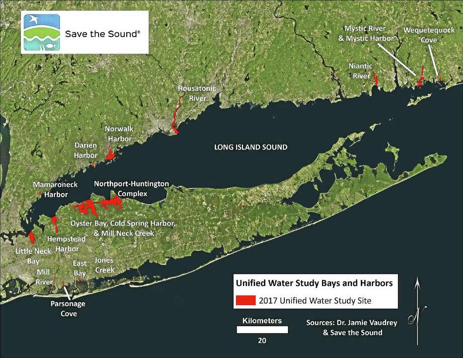 Map Of Long Island Sound Connecticut 