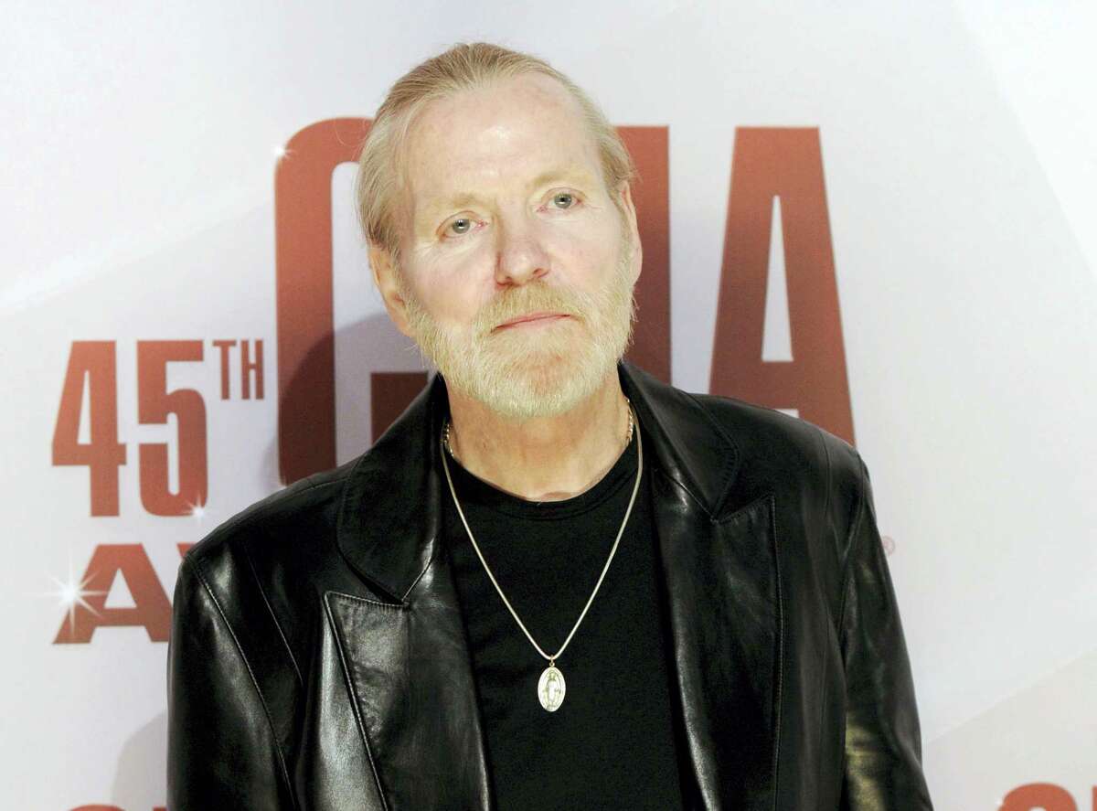 In this Nov. 9, 2011, file photo, singer Gregg Allman arrives at the 45th Annual CMA Awards in Nashville, Tenn. On Saturday, May 27, 2017, a publicist said the musician, the singer for The Allman Brothers Band, has died.