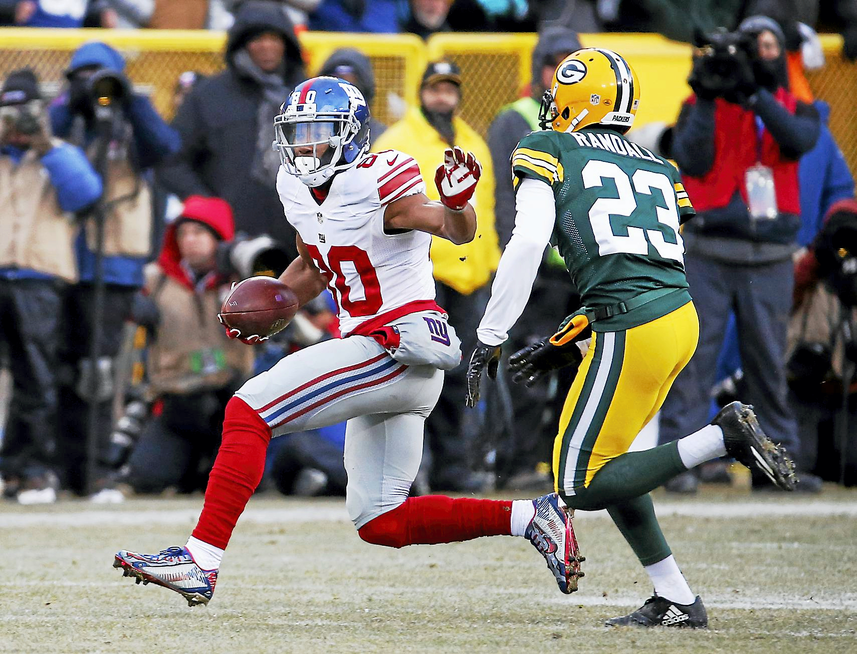 The Salsa is Back! Victor Cruz 1st TD Since 2014!