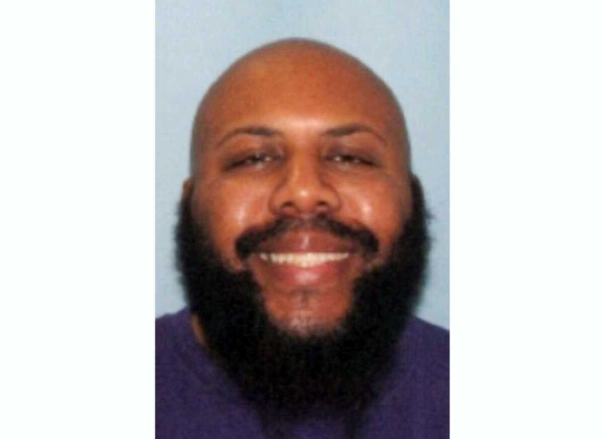 CORRECTS TO CLARIFY THE VIDEO WAS NOT BROADCAST ON FACEBOOK LIVE AS POLICE INITIALLY INDICATED, BUT POSTED AFTER THE KILLING — This undated photo provided by the Cleveland Police shows Steve Stephens. Cleveland police said they are searching for Stephens, a homicide suspect, who recorded himself shooting another man and then posed the video on Facebook on Sunday, April 16, 2017. (Cleveland Police via AP)