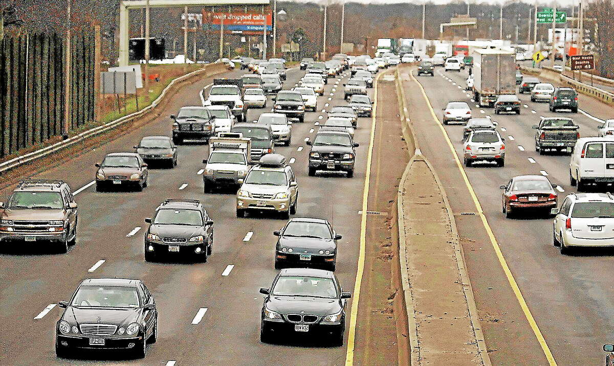 File photo of Interstate 95 in New Haven, Conn., Friday, Dec. 22, 2006.