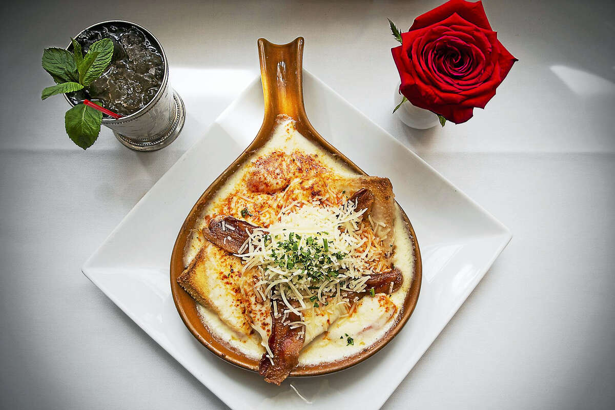 A Hot Brown from the historic Brown Hotel in Louisville, Kentucky.