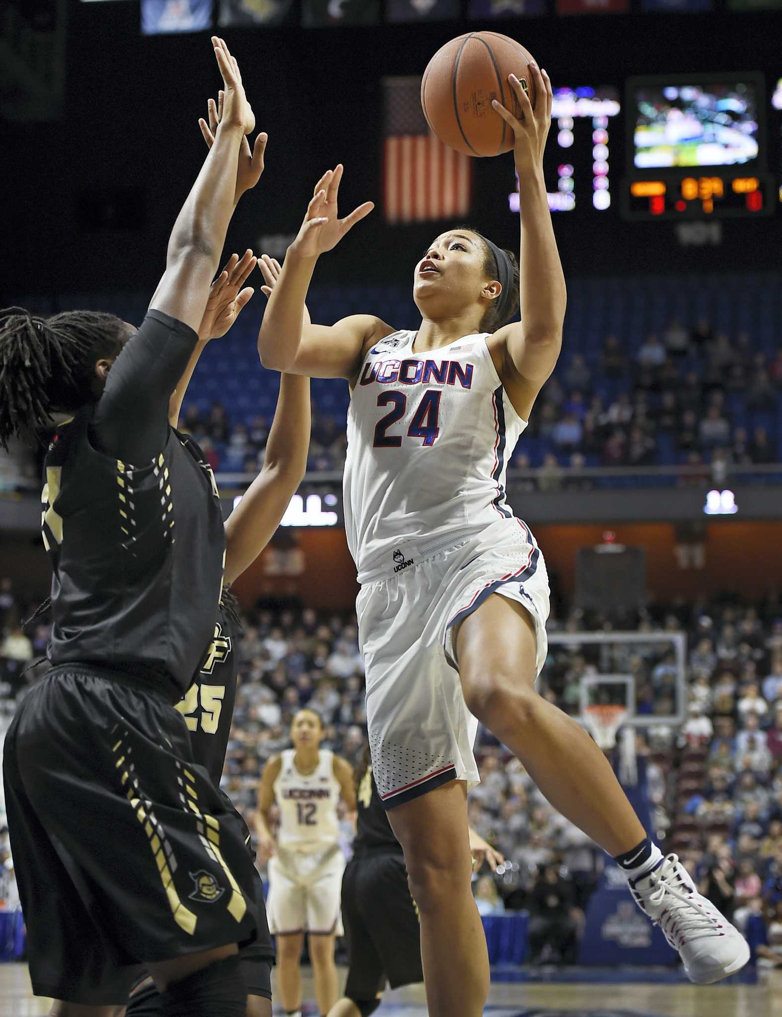 Napheesa Collier, Katie Lou Samuelson Break Record For Combined Points 