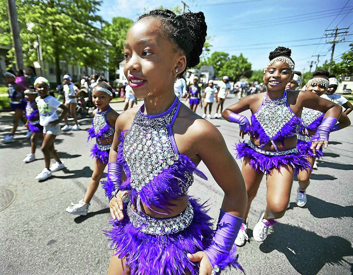 Catherine Avalone — New Haven Register Members of Hamden Academy of Dance and Music perform at the parade.