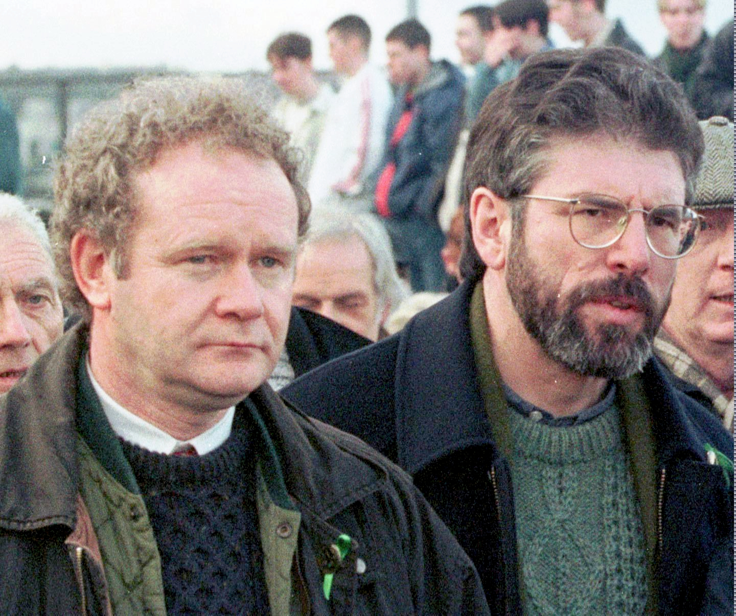 Finish the work he started' Bill Clinton told mourners at Martin McGuinness  funeral 