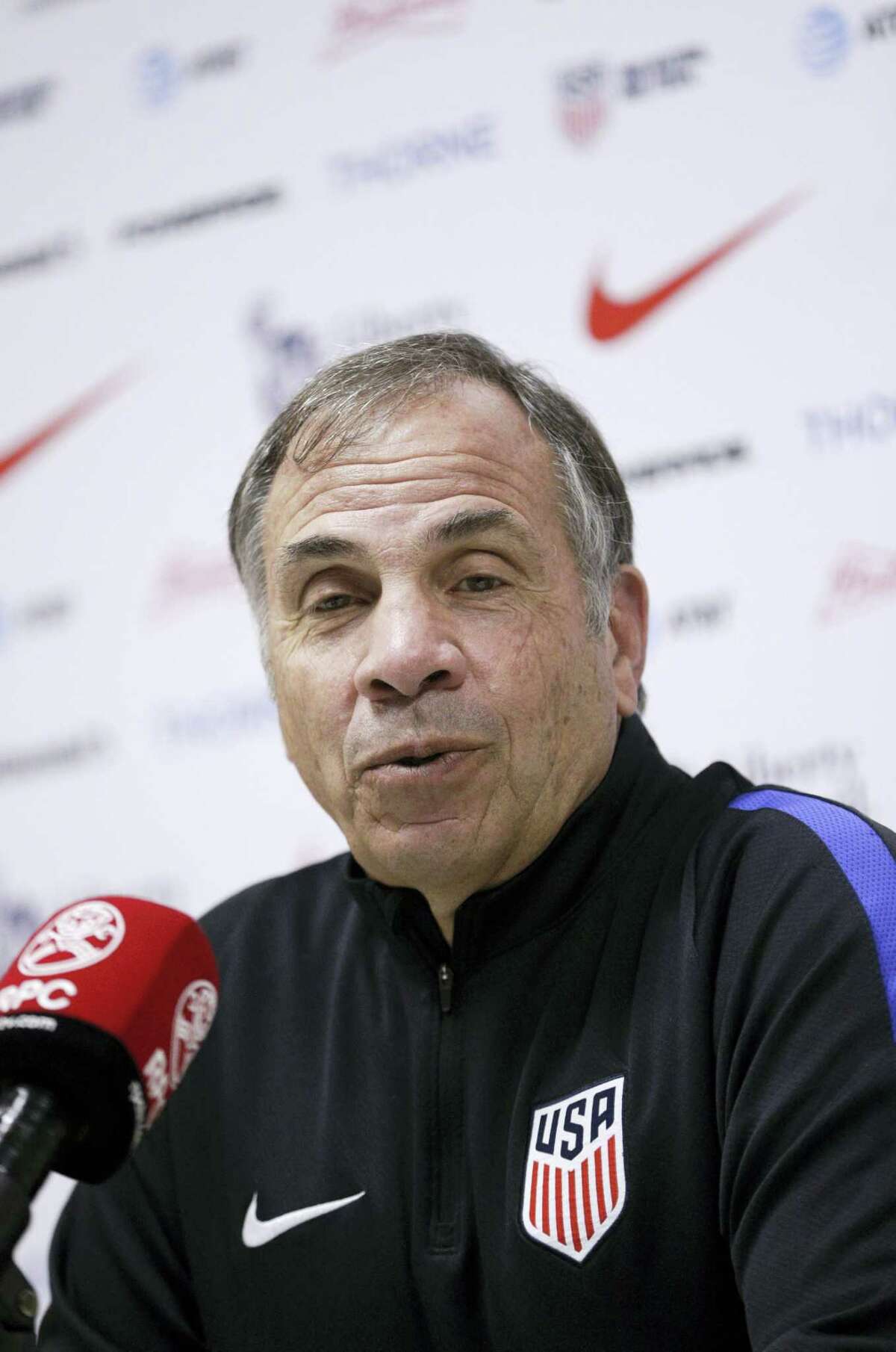 United States soccer head coach Bruce Arena.