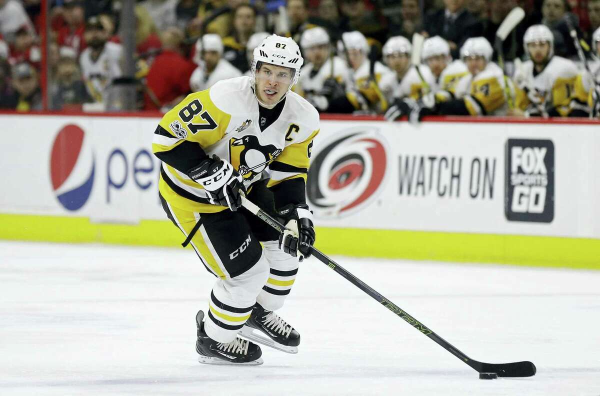 Pittsburgh Penguins’ Sidney Crosby.