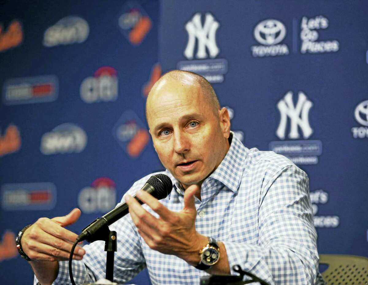 Yankees general manager Brian Cashman.