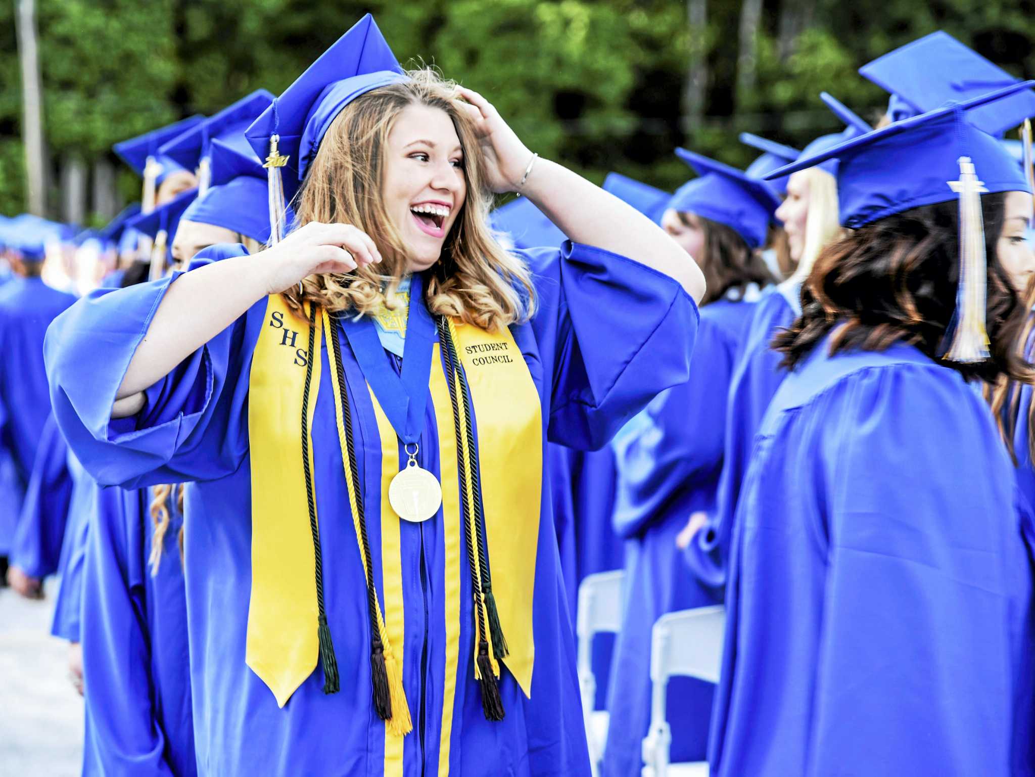 Wildcat pride on display at Seymour High School graduation