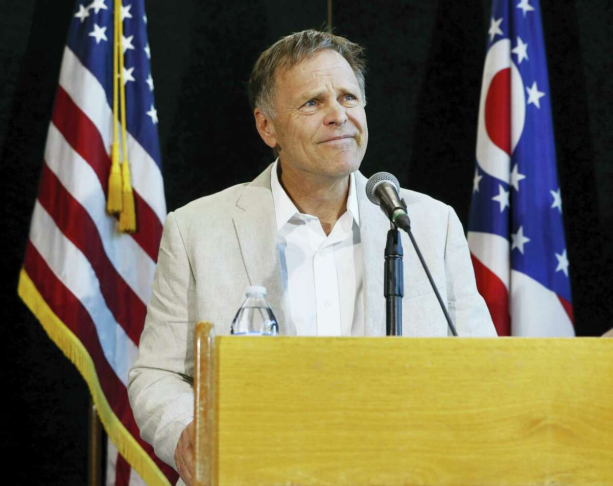 Fred Warmbier, father of Otto Warmbier, a University of Virginia undergraduate student who was imprisoned in North Korea in March 2016, speaks during a news conference, Thursday, June 15, 2017, at Wyoming High School in Cincinnati. Otto Warmbier, serving a 15-year prison term for alleged anti-state acts, was released to his home state of Ohio on Tuesday in a coma.