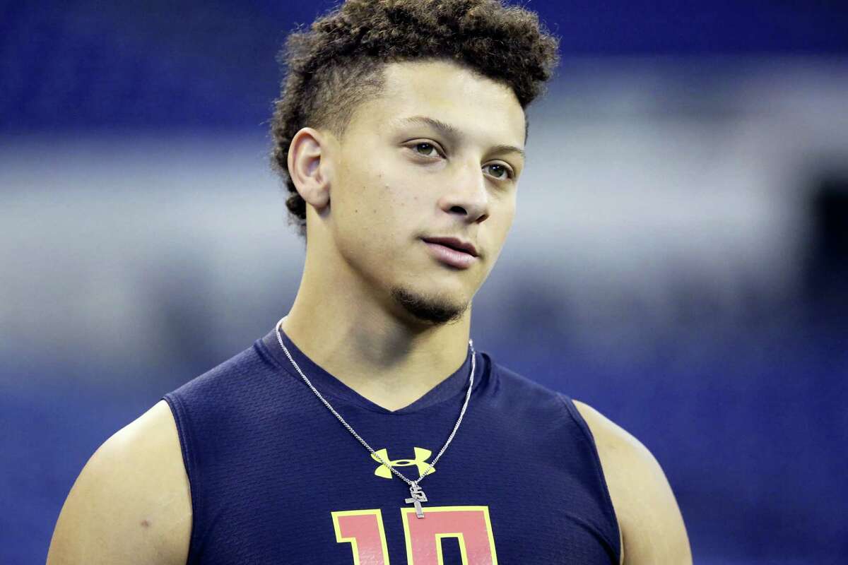 Authorities in Texas say rookie Kansas Chiefs quarterback Patrick Mahomes II escaped injury after reportedly being robbed last weekend, and two suspects are in custody.
