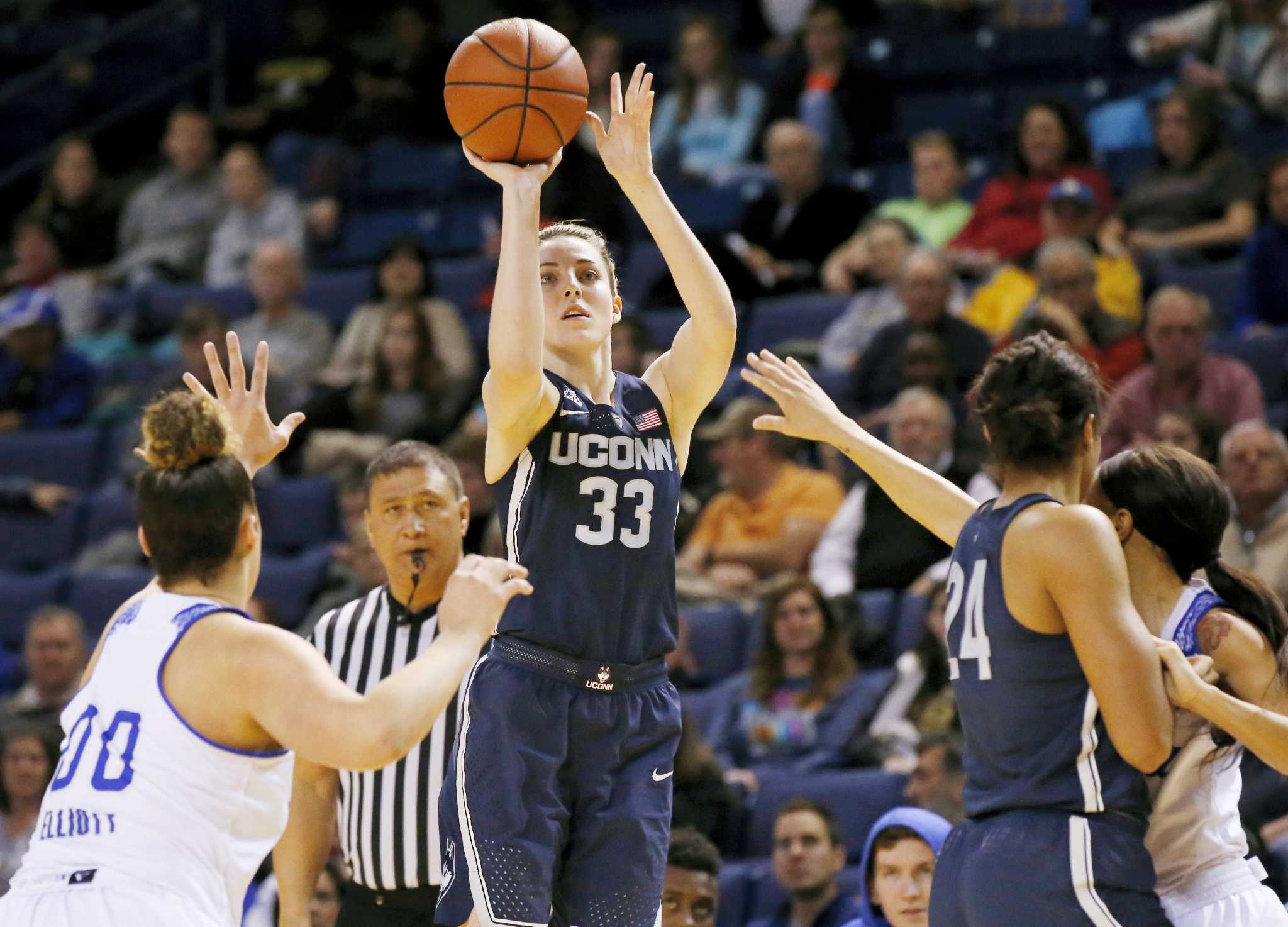 Katie Lou Samuelson thriving as UConn’s goto offensive player